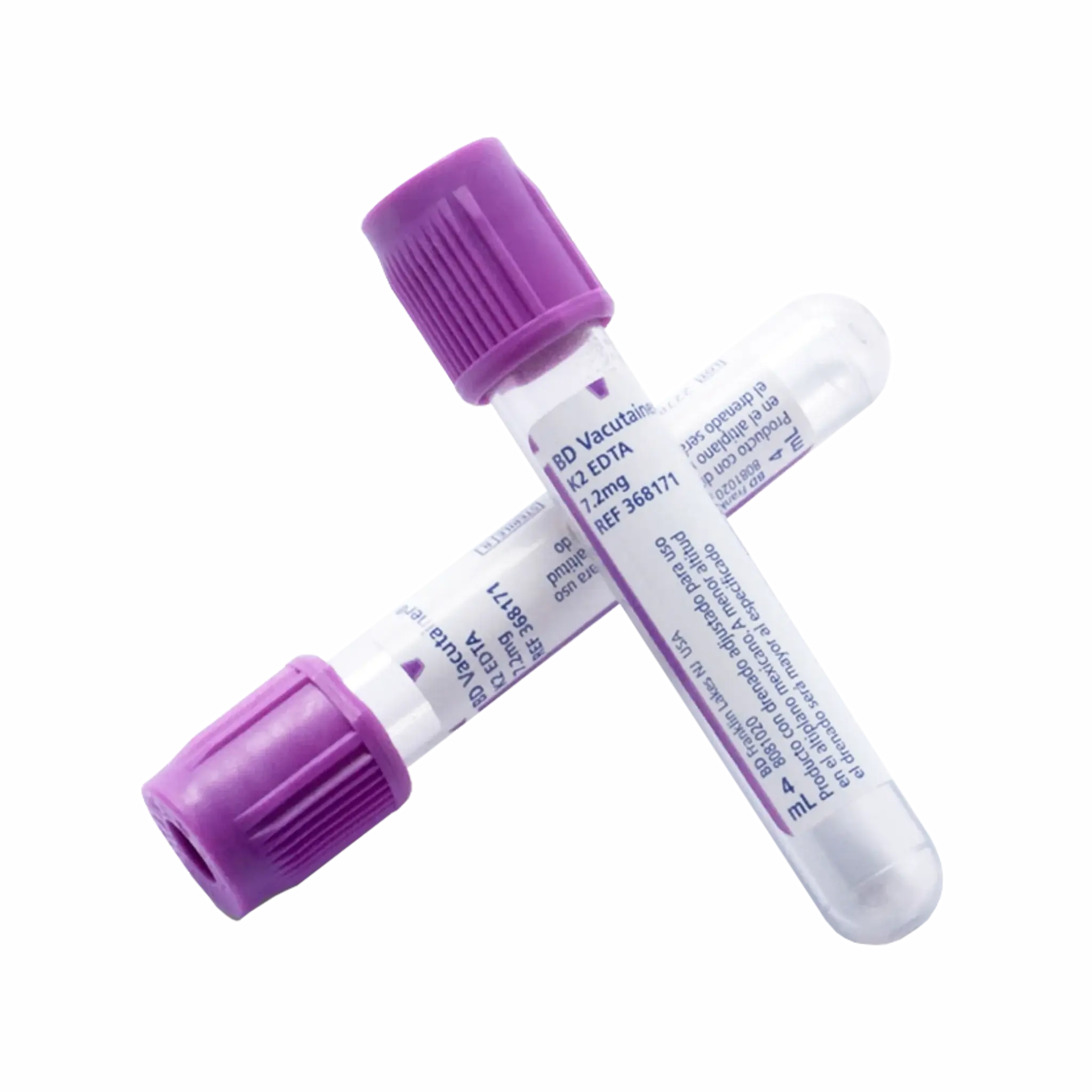 Tubo Muestra de Sangre Lila K2 Edta. Insumos Médicos