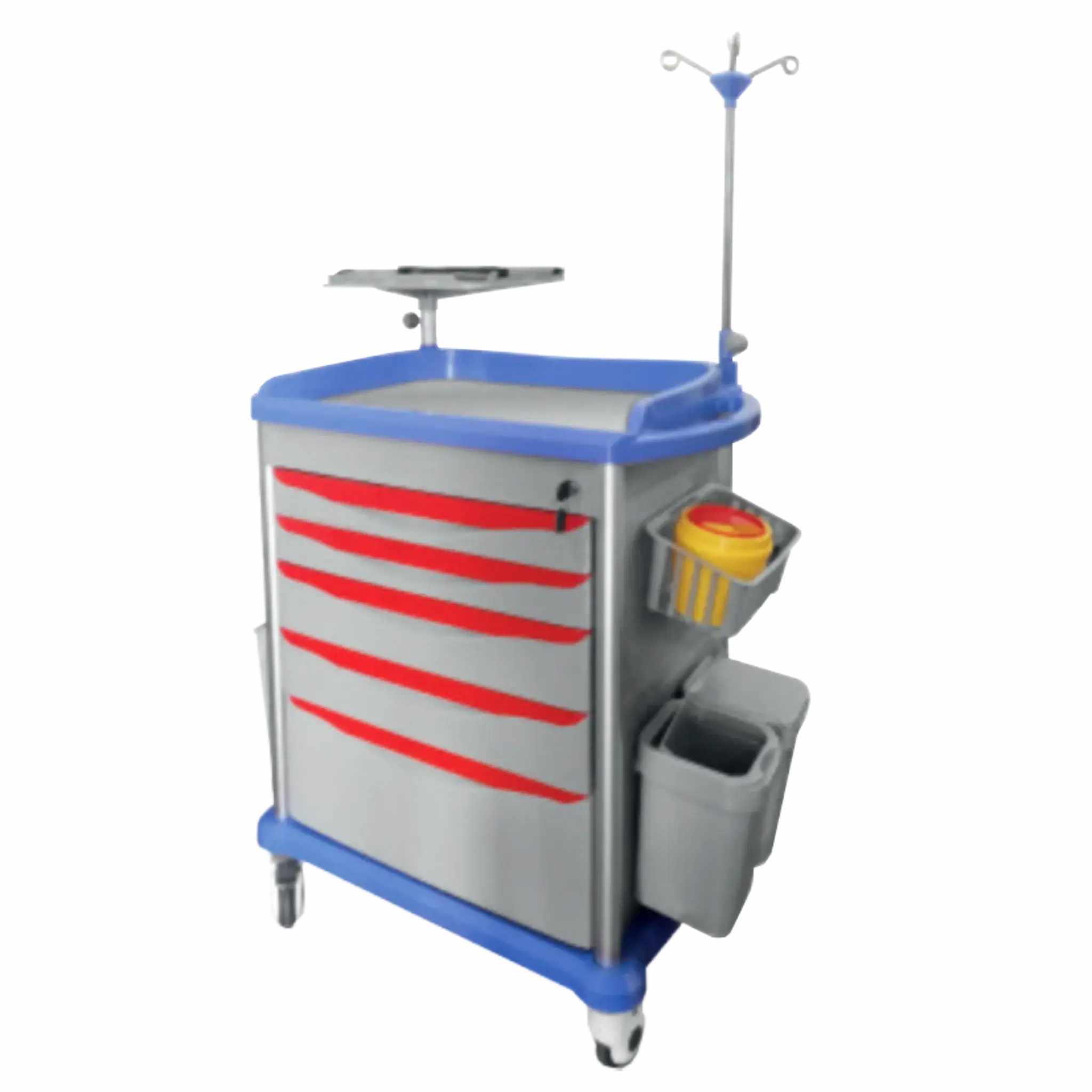 Carro de Paro ABS Importado. Mobiliario Clínico