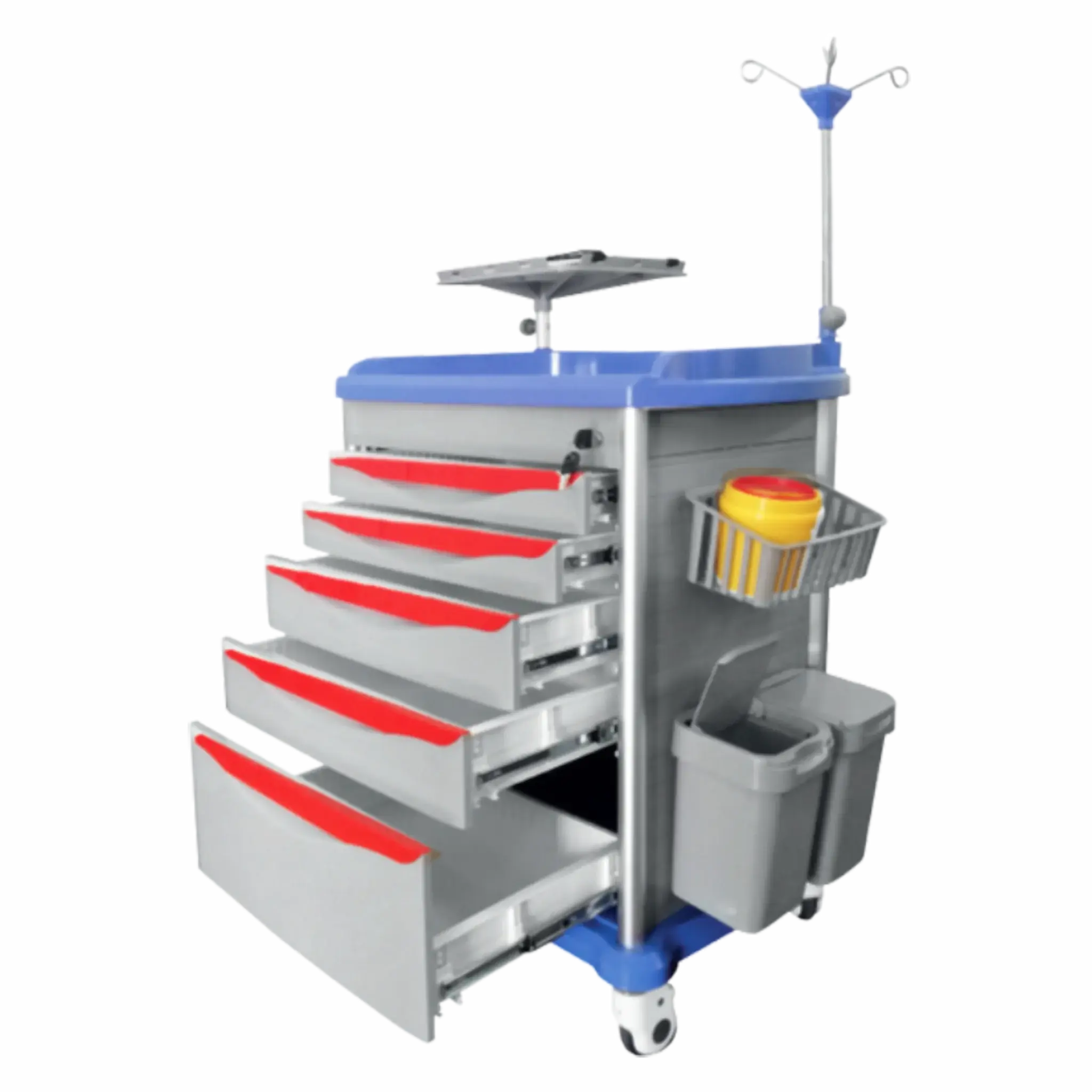 Carro de Paro ABS Importado. Mobiliario Clínico