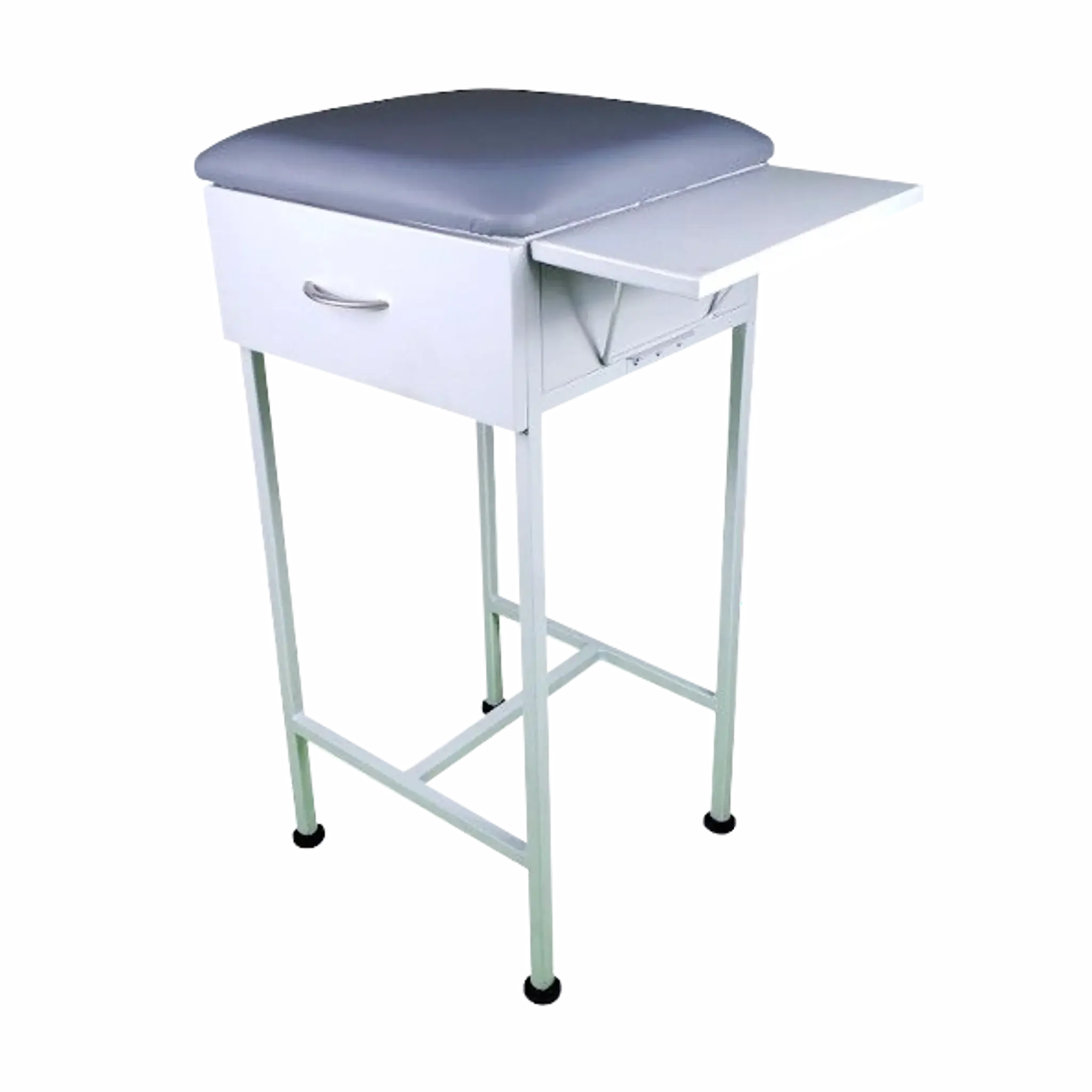Mesa Toma de muestra con aleta. Mobiliario Clínico