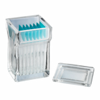 Cubeta de tinción vidrio Hellendahl para 16 pcs. Insumos de Vidrio para Laboratorio