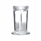 Cubeta de tinción vidrio Coplin para 10 pcs. Insumos de Vidrio para Laboratorio