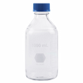 Frasco Graduado 1000 ml. con tapa rosca. JLB-WS Labs. Insumos de Vidrio para Laboratorio