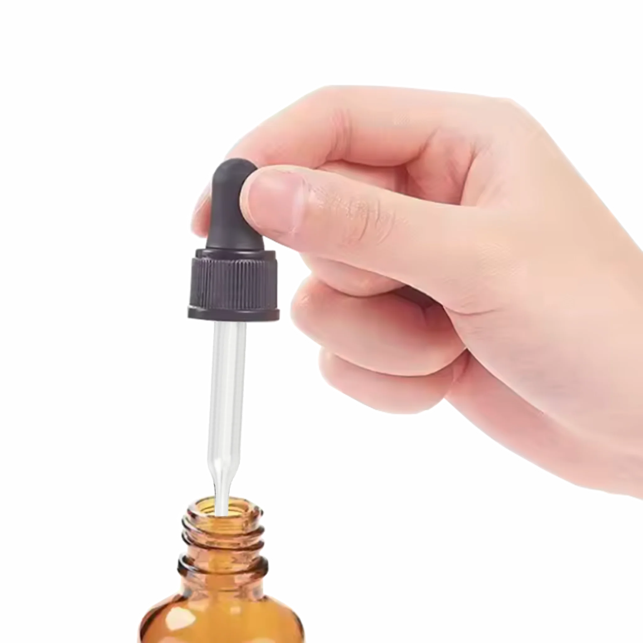Gotario de vidrio con punta y goma. Insumos de Vidrio para Laboratorio