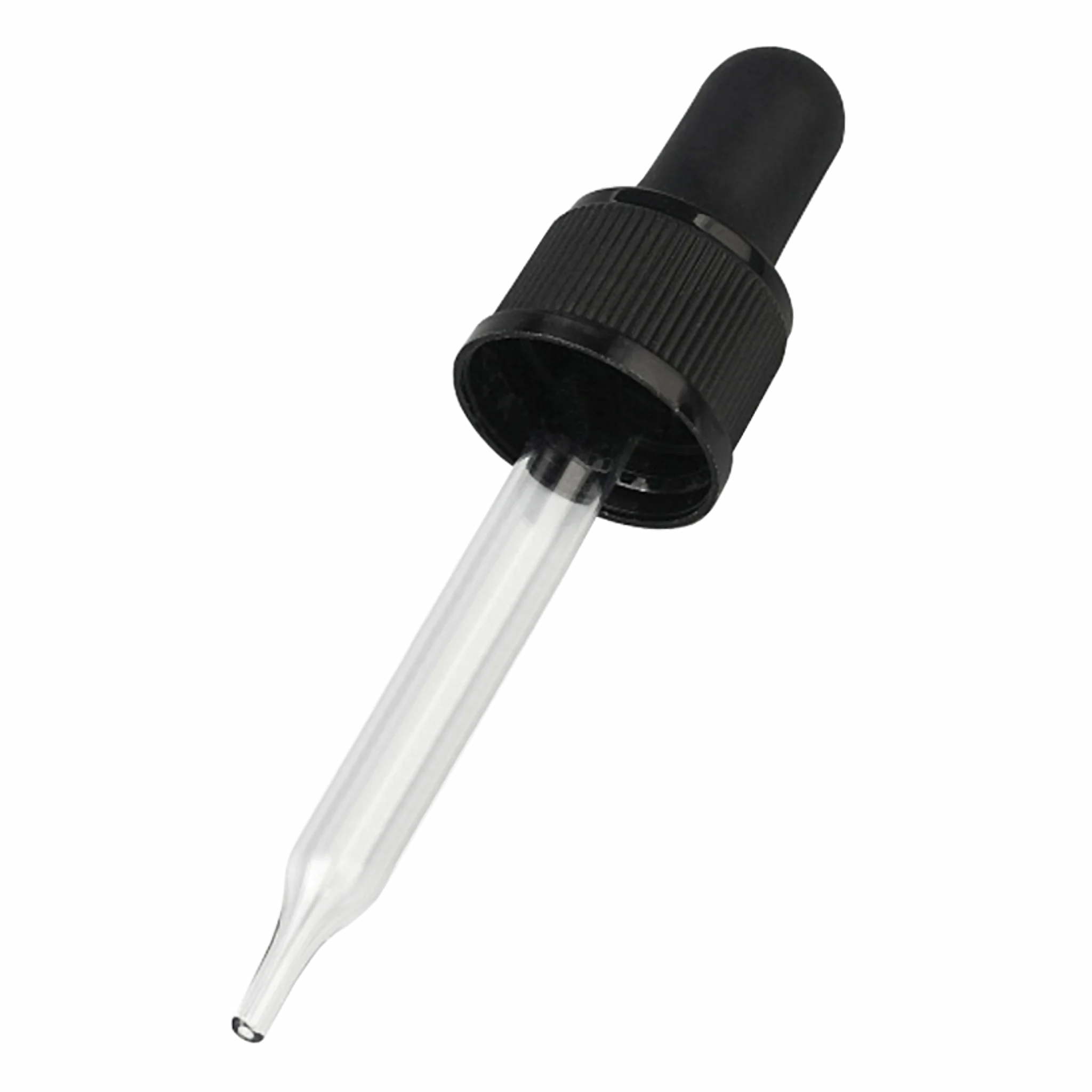 Gotario de vidrio con punta y goma. Insumos de Vidrio para Laboratorio