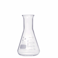 Matraz erlenmeyer 25ml. boca angosta graduado. DWK. Insumos de Vidrio para Laboratorio