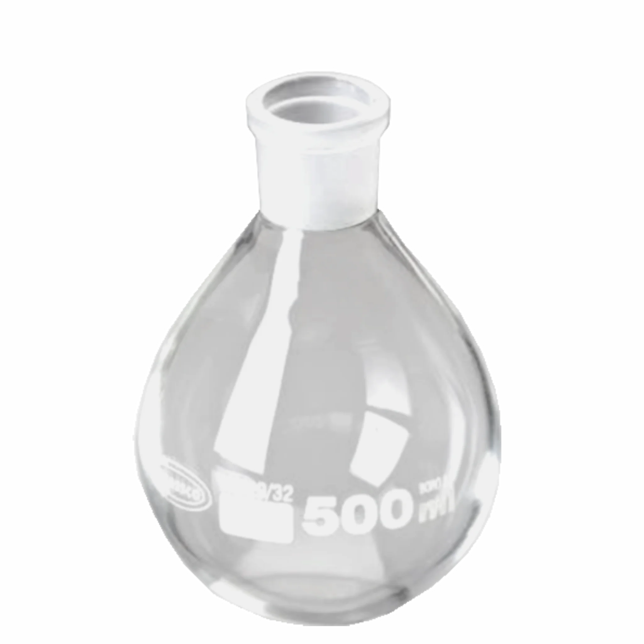 Matraz balón para Rotavapor 500ml. NS 29/32. Insumos de Vidrio para Laboratorio