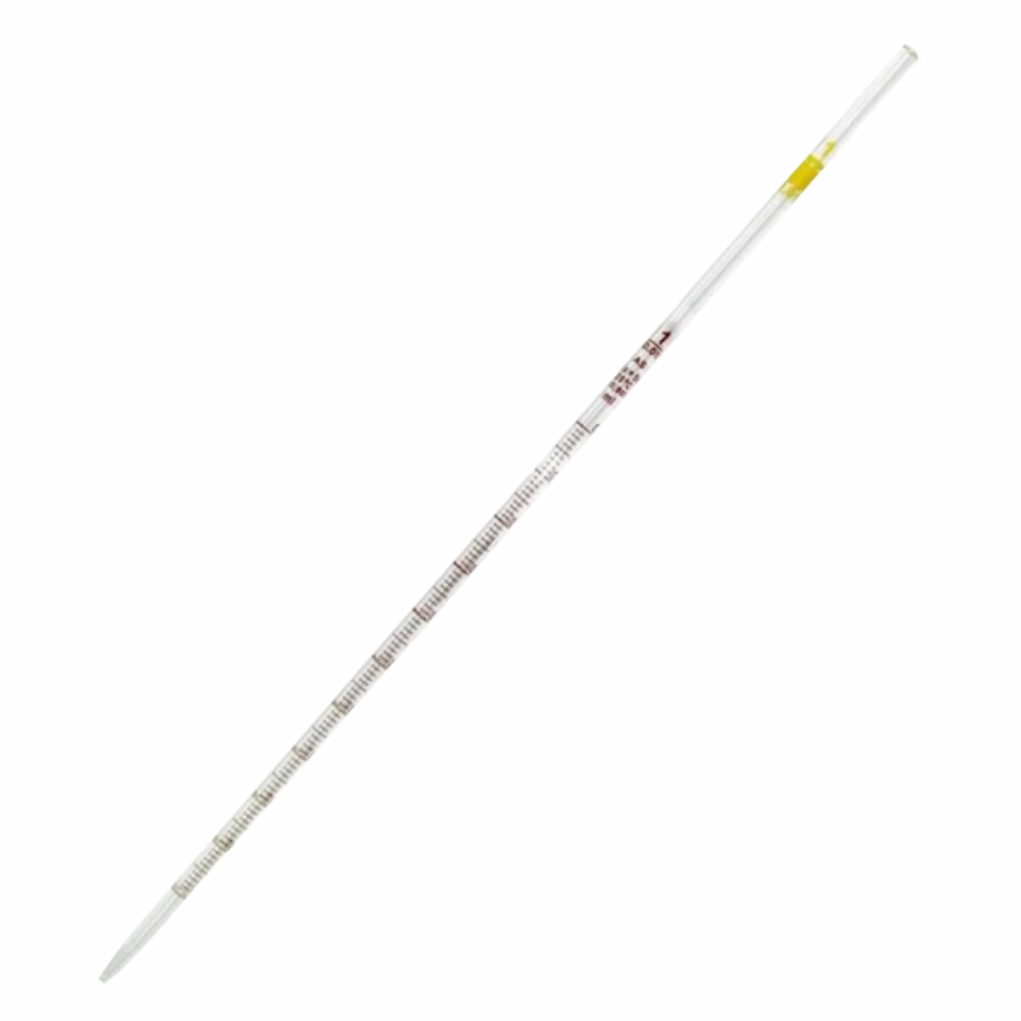 Pipeta graduada parcial 5ml. en 0.1ml. HBG. Insumos de Vidrio para Laboratorio