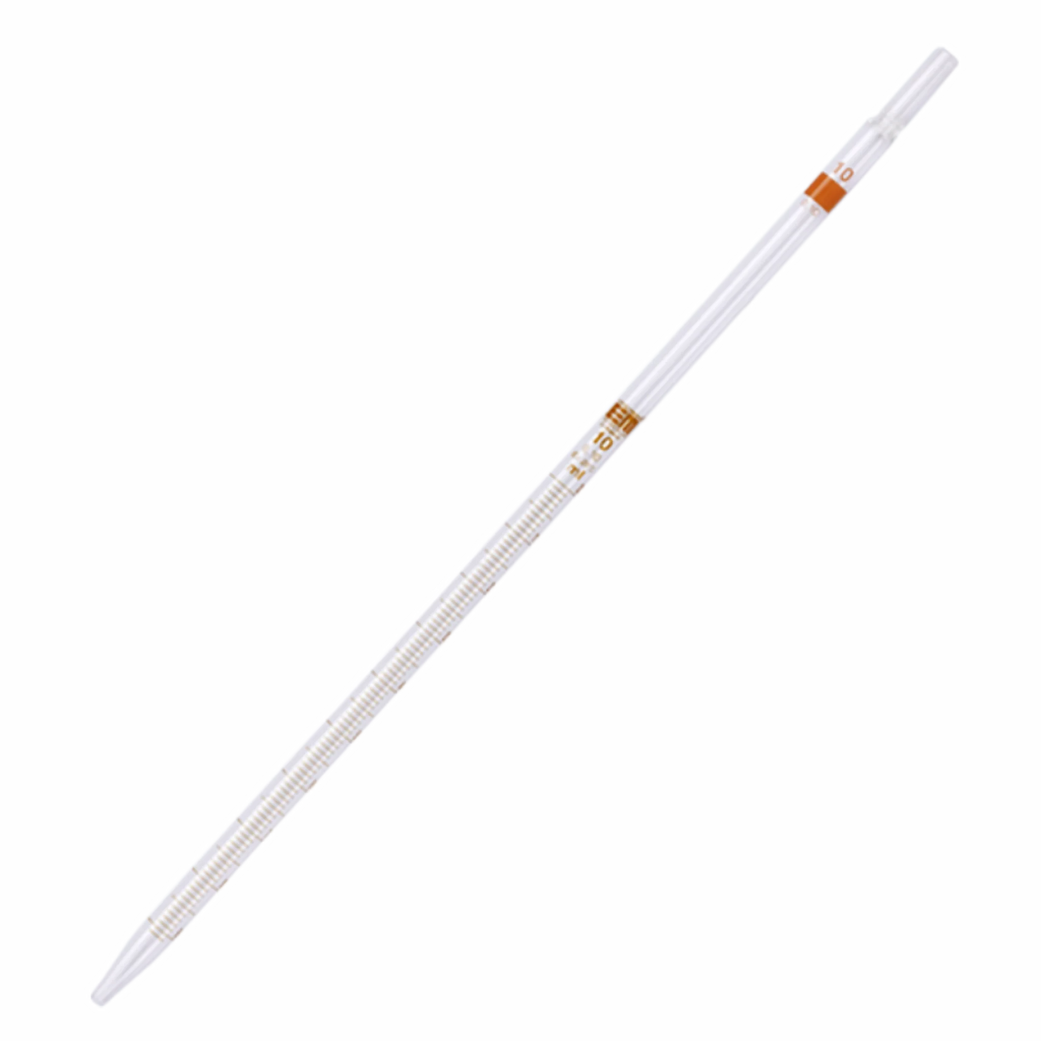 Pipeta graduada parcial 50ml. en 0.2ml. Clase A. Hirschmann. Insumos de Vidrio para Laboratorio