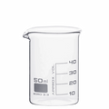 Vaso pp. 50ml. forma baja graduados. WS Labs. Insumos de Vidrio para Laboratorio