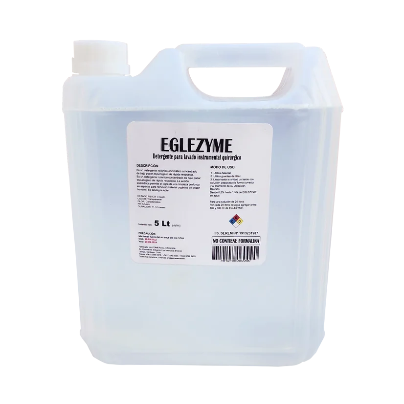 Detergente Enzimático Bidón 5 litros - Induslab