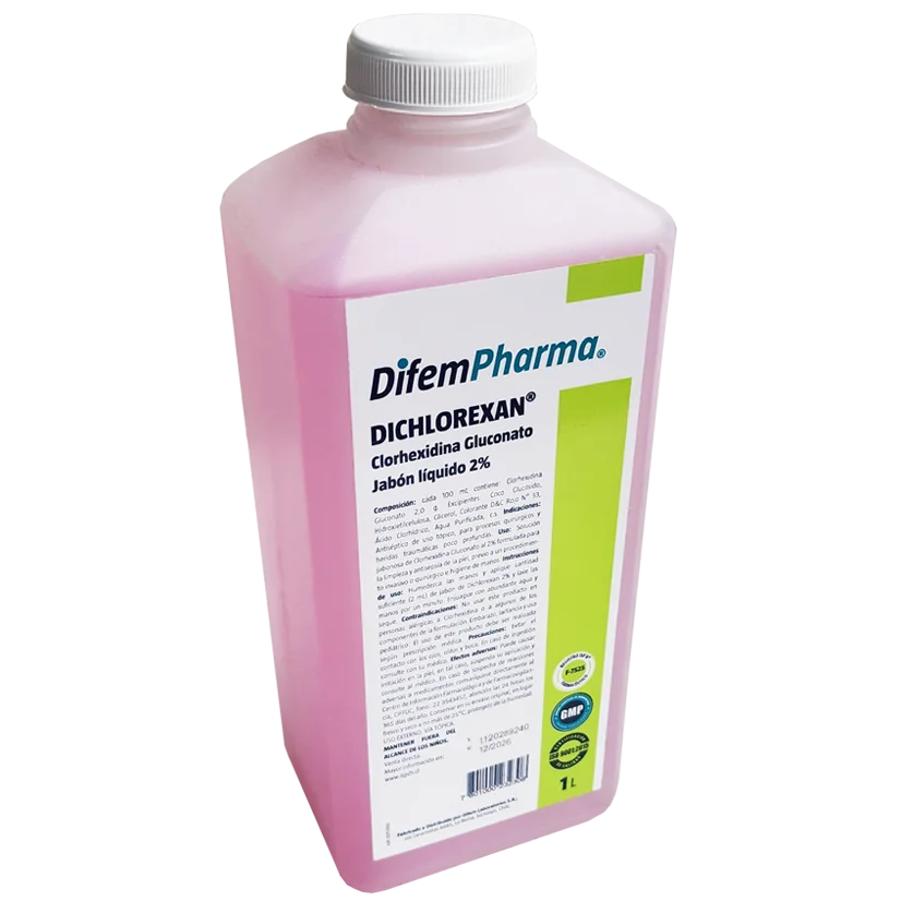 Jabón Clorhexidina 2% Litro Unidad - Induslab
