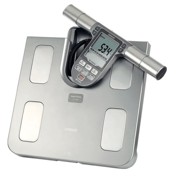 Balanza digital de piso Con analizador de grasa corporal Premium. Mod. HBF-514C Omron - Induslab