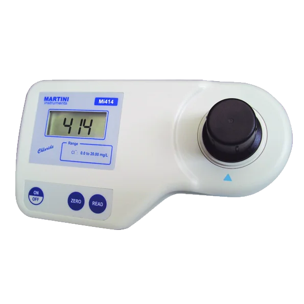 Fotómetro digital Microprocesado para cloruro. Mod. MI414 Milwaukee - Induslab