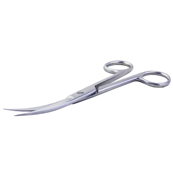 Tijera quirúrgica Curva aguda/aguda 14cm. Unidad - Induslab
