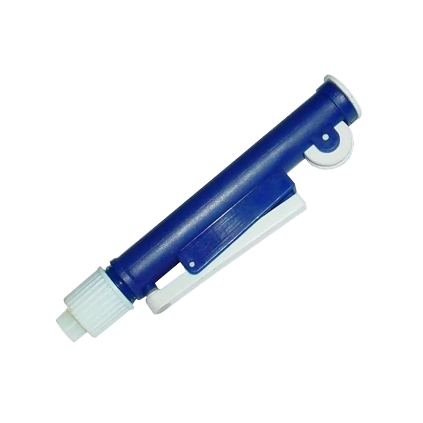 Pipeteador plástico Azul PIPUMP para pipetas hasta de 2 ml. Unidad - Induslab