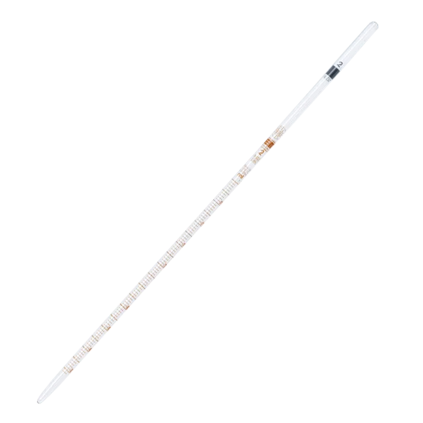 Pipeta graduada parcial 5ml. en 0.1ml. - Clase A Hirschmann Unidad - Induslab