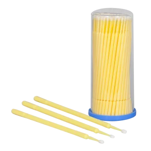 Micro pincel amarillo mediano