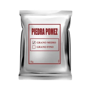 Piedra pomez grado medio