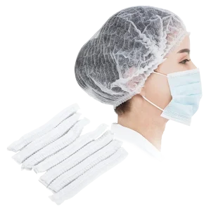 Gorros clip blancos