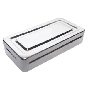 Caja acero inox.