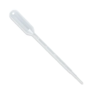 Pipetas Pasteur plástica graduada