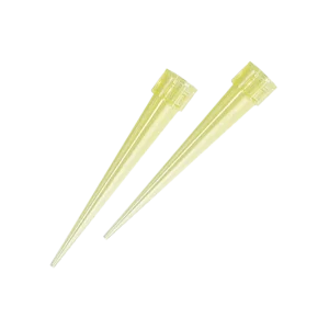 Puntas amarillas para micropipetas