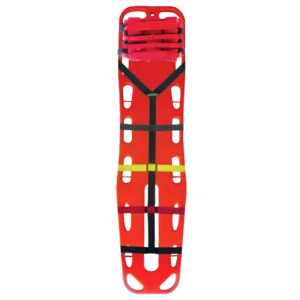 Kit de rescate / tabla - inmovilizador de cabeza - collar cervical - correas de sujeción