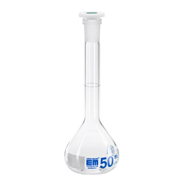 Matraz aforado con tapa - Hirschmann