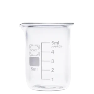 Vaso pp. forma baja graduado
